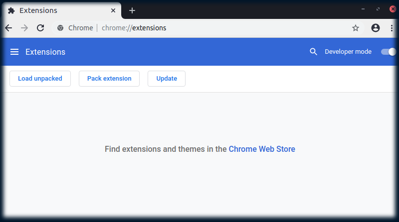 Loading the Chrome extension