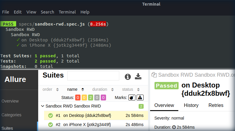 Export project for CI